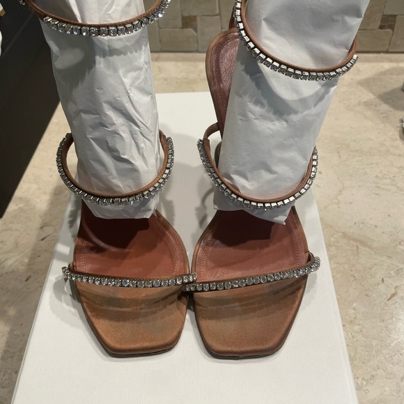 Amina Muaddi Gilda heels, pre-owned, beautiful style - Picture 2 of 10